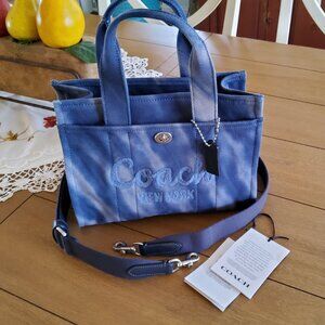 Coach Cargo Tote bag 26 with Tie Dye CUO29